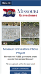 Mobile Screenshot of missourigravestones.org